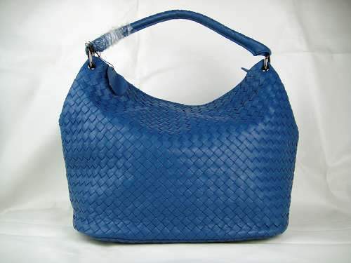 Bottega Veneta Lambskin Leather Bag 9632 blue